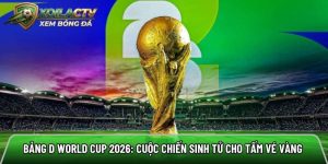 Bảng D World Cup 2026: Cuộc chiến sinh tử cho tấm vé vàng