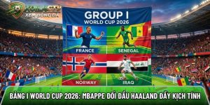 Bảng I World Cup 2026: Mbappe đối đầu Haaland đầy kịch tính