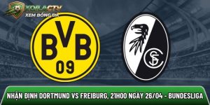 Nhận định Dortmund vs Freiburg, 21h00 ngày 26/04 – Bundesliga